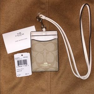 NEW Coach Card Holder